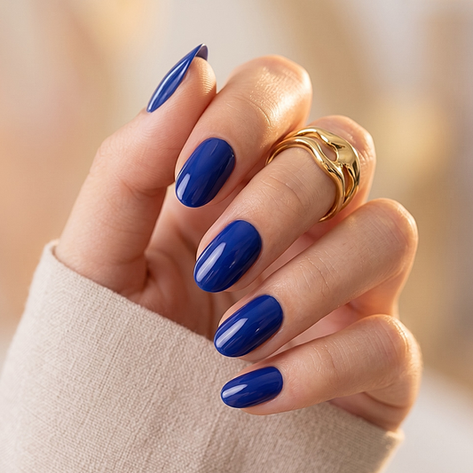Twilight - Soft Gel Press Ons (Short Oval)