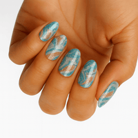Stormy Sea (Glitter) - Holy Classics (Non-UV Nail Wraps)
