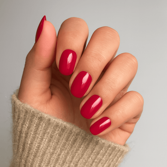 Holy Grail Nail press on Forbidden Fruit - Soft Gel Press Ons (Extra Short Natural)