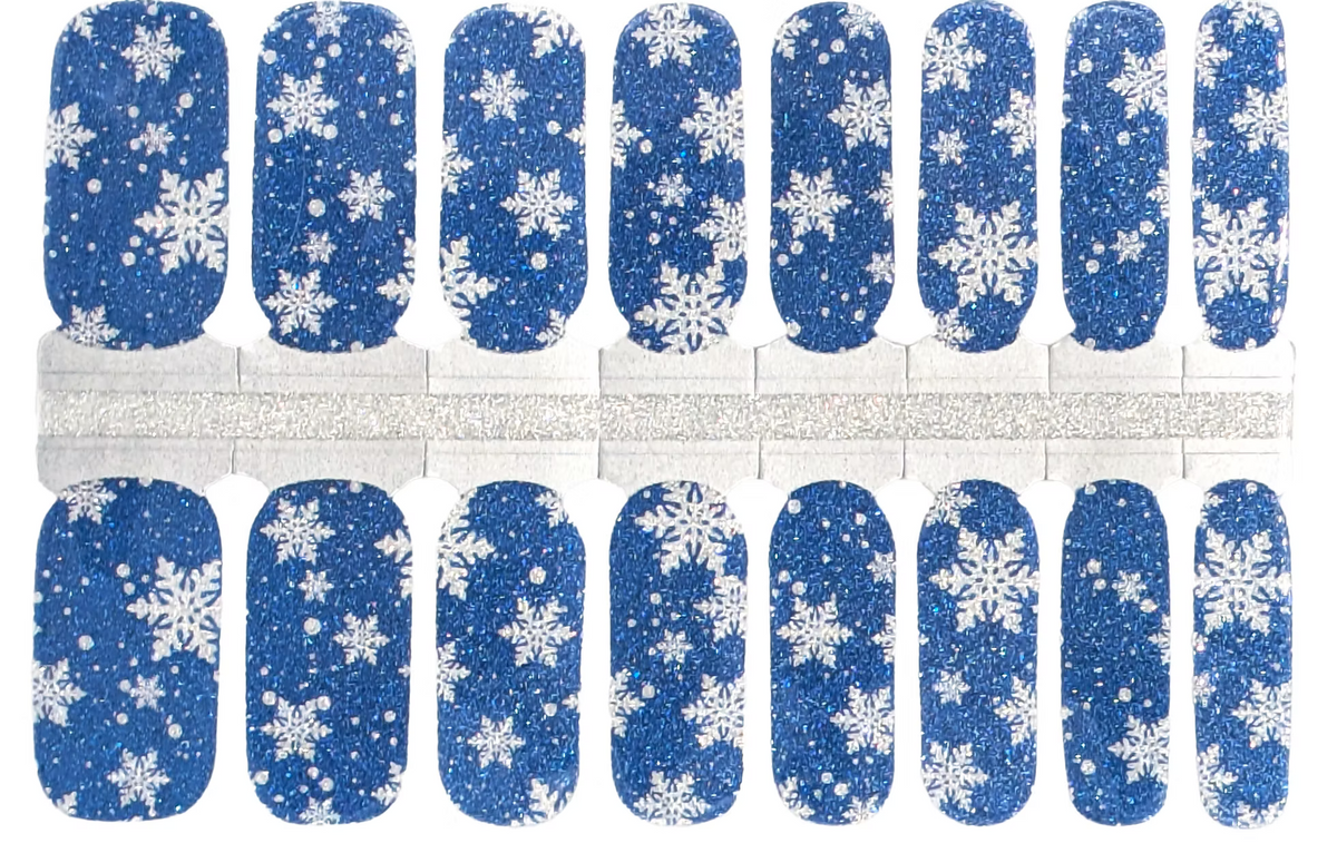 North Pole (Glitter) - Holy Classics (Non-UV Nail Wraps)