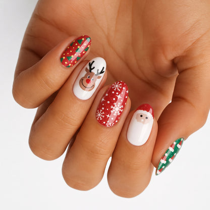 Dashing Through the Snow - Holy Classics (Non-UV Nail Wraps)