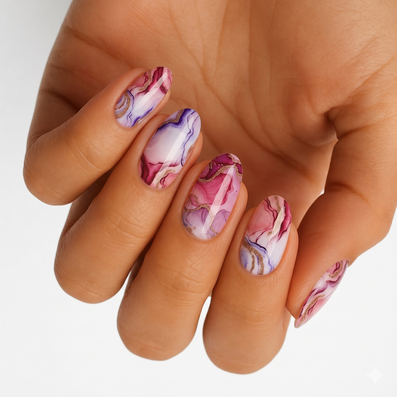 Pink Gold Topaz - Holy Classics (Non-UV Nail Wraps)