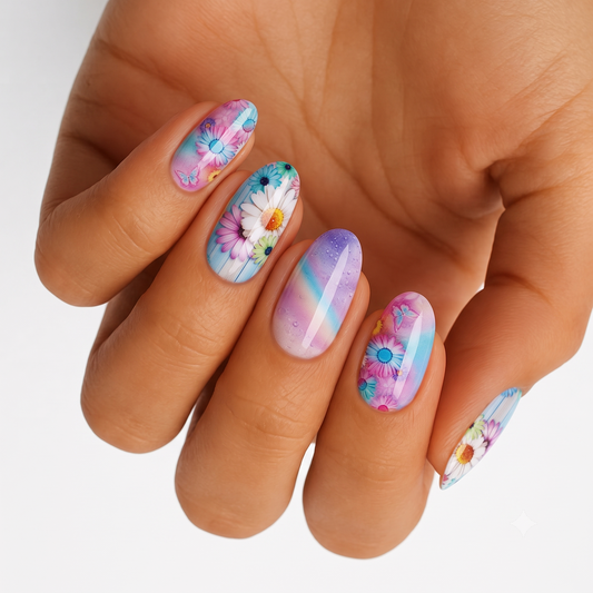 Flower Stream - Holy Classics (Non-UV Nail Wraps)
