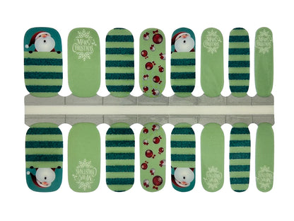 Holiday Cheer - Holy Classics (Non-UV Nail Wraps)