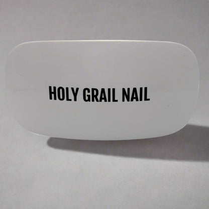 Compact white UV lamp for professional gel nail curing at home