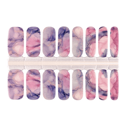 Holy Grail Nail Crystal Blue Pinkstone - Holy Classics (Non-UV Nail Wraps)