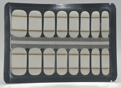 Holy Grail Nail Non-UV Nail Wraps Band of Gold (Part Transparent)- Holy Classics (Non-UV Nail Wraps)