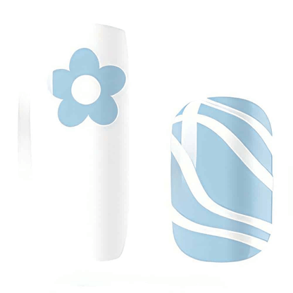 Holy Grail Nail Non-UV Nail Wraps Blue Fields - Holy Classics (Non-UV Nail Wraps)