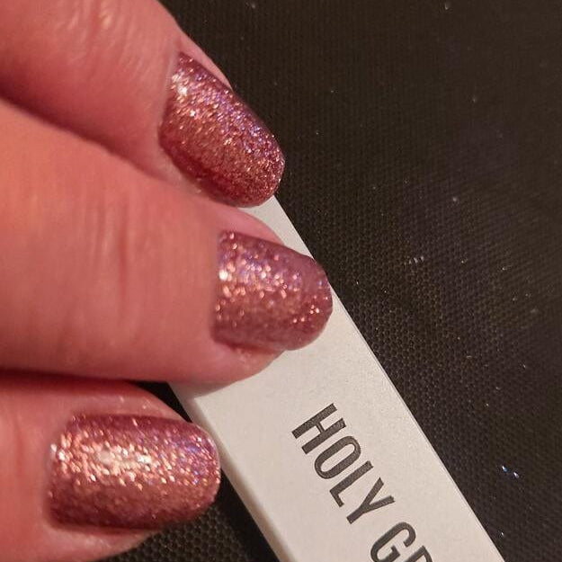 Holy Grail Nail Non-UV Nail Wraps Copper Glitter - Holy Classics (Non-UV Nail Wraps)