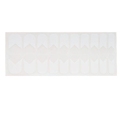 Holy Grail Nail Non-UV Nail Wraps French Twist (Wide) - Wide Fit Wrap (20 Piece)