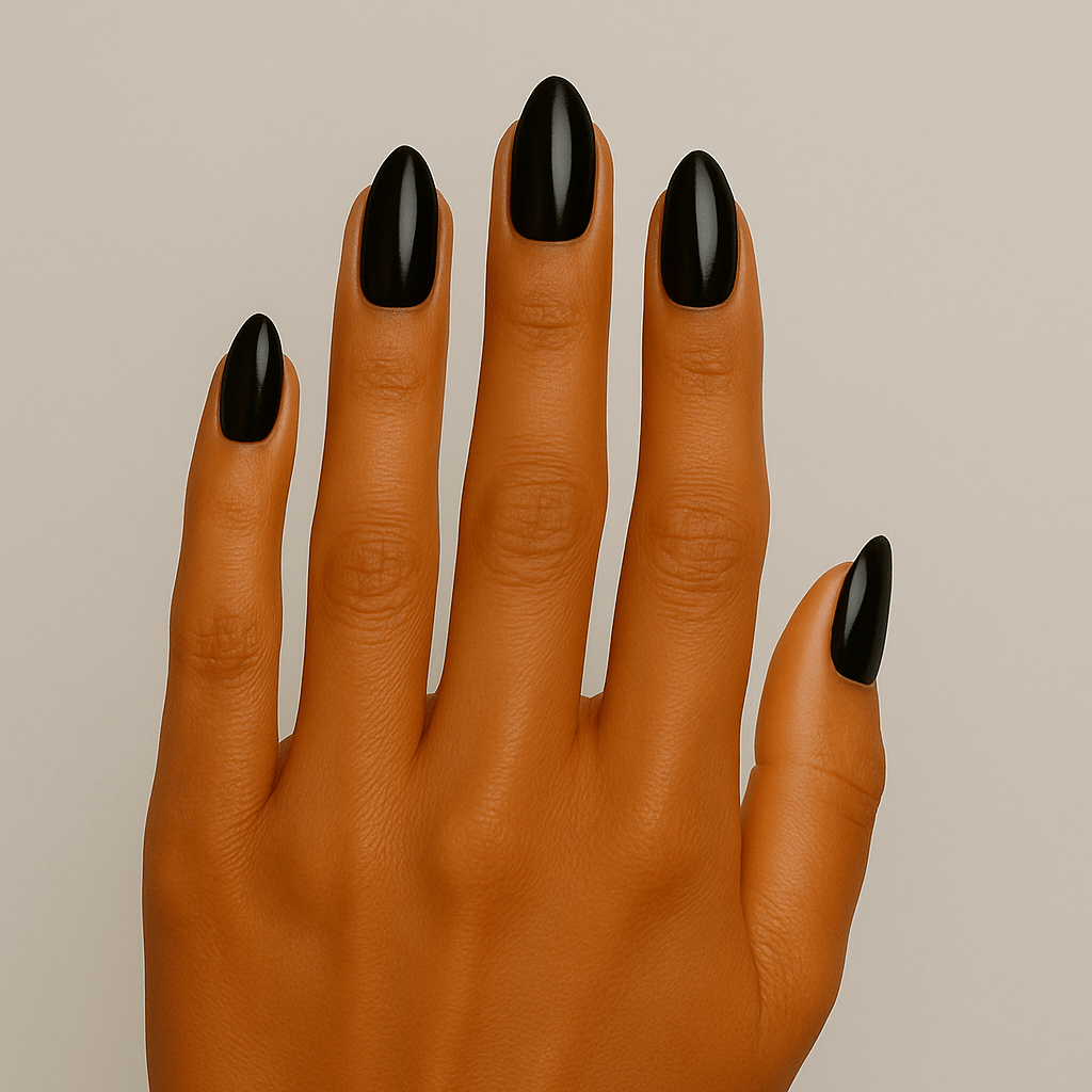 Holy Grail Nail Non-UV Nail Wraps Jet Black - Holy Classics (Non-UV Nail Wraps)