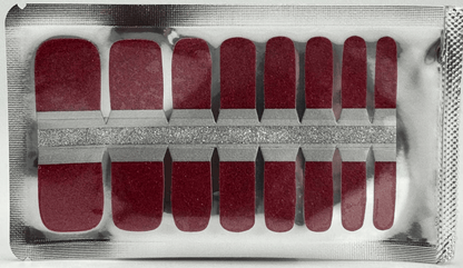 Holy Grail Nail Non-UV Nail Wraps Jezebel (Glitter) - Pedi Wraps