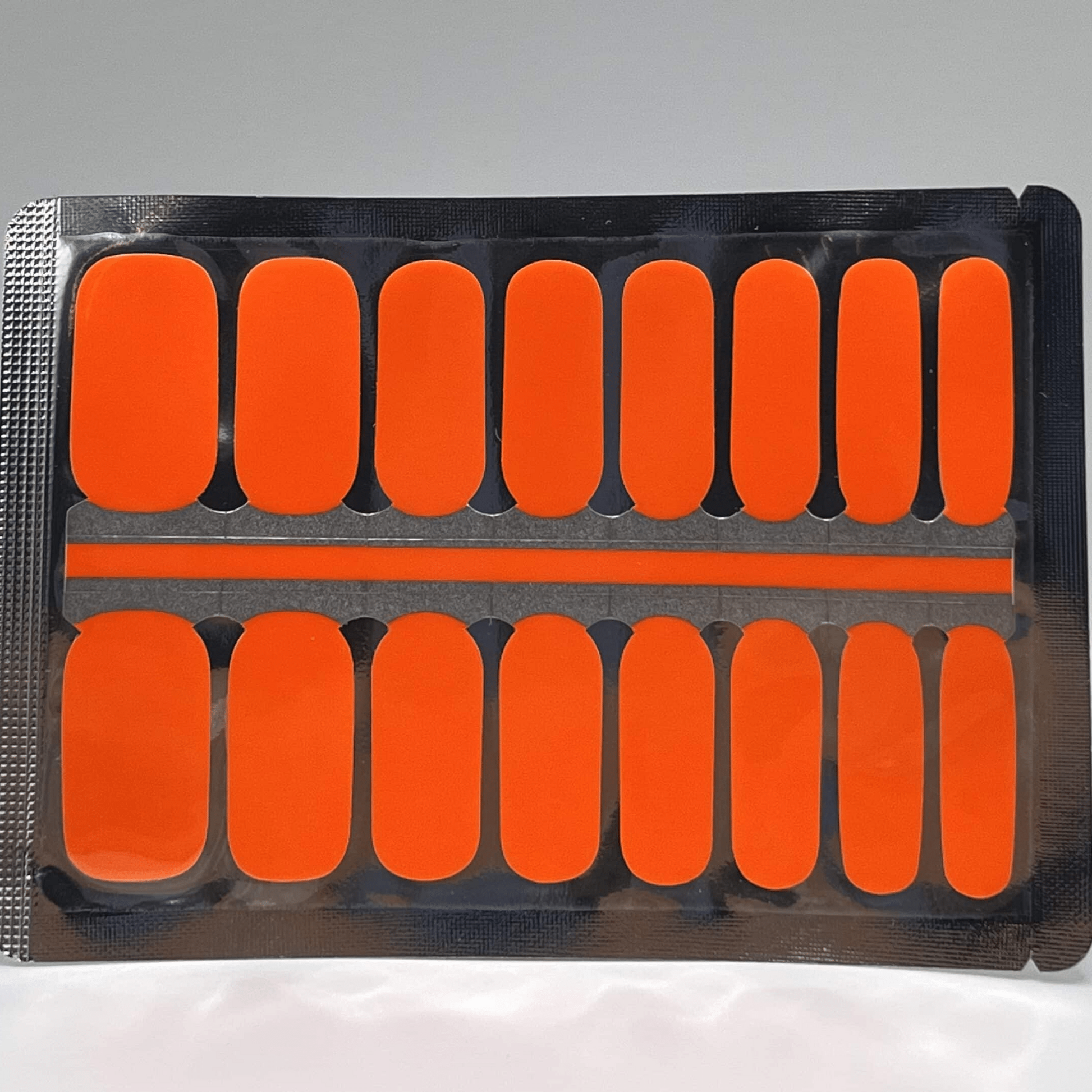 Holy Grail Nail Non-UV Nail Wraps Neon Orange - Holy Classics (Non-UV Nail Wraps)