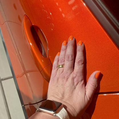 Holy Grail Nail Non-UV Nail Wraps Neon Orange - Holy Classics (Non-UV Nail Wraps)