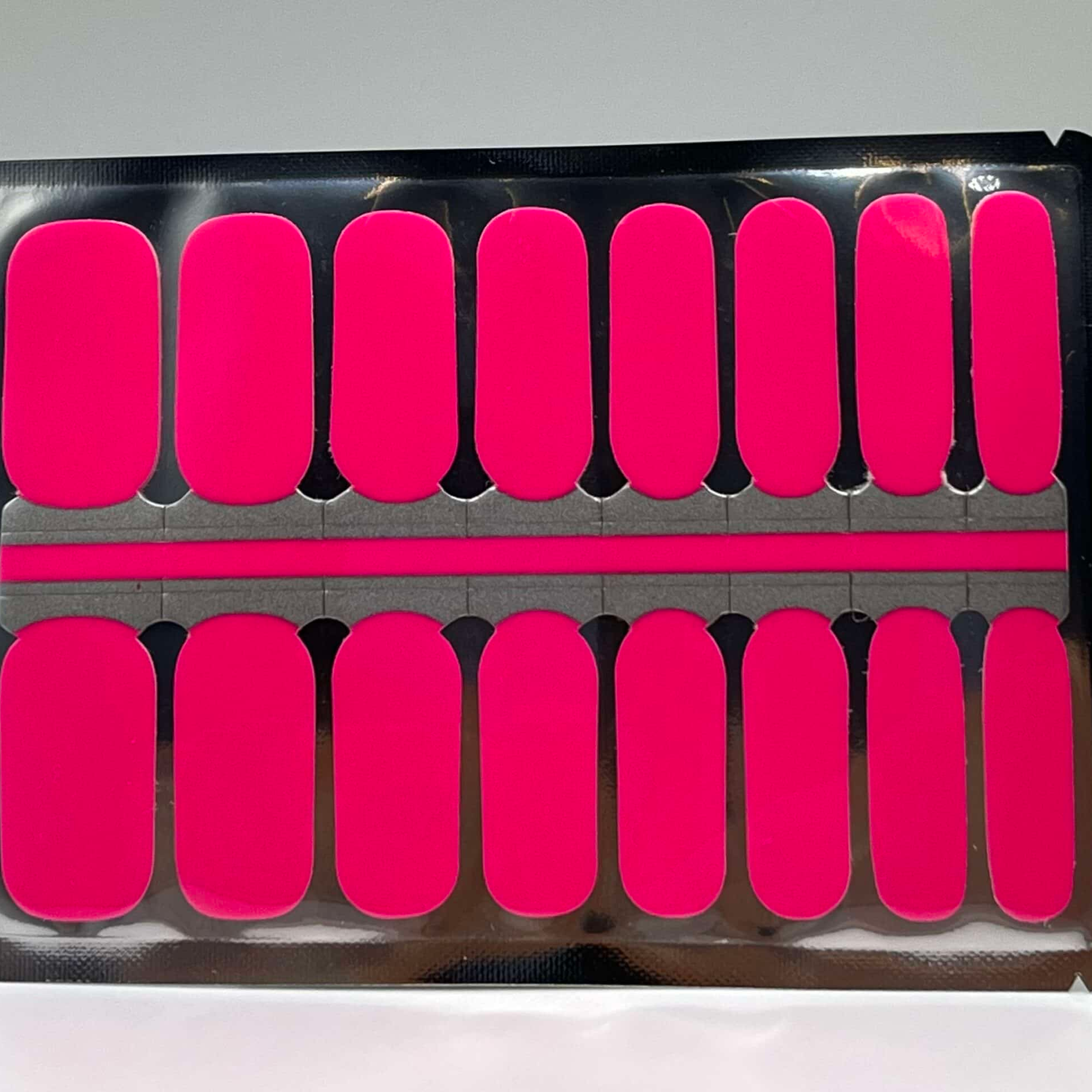 Holy Grail Nail Non-UV Nail Wraps Neon Pink - Holy Classics (Non-UV Nail Wraps)