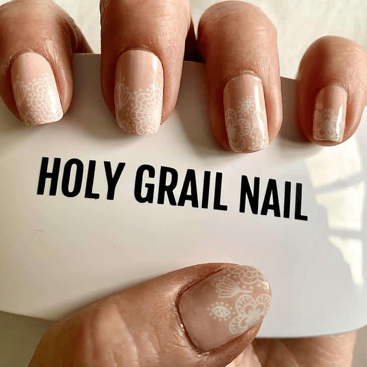 Holy Grail Nail Non-UV Nail Wraps Pink Mandala - Holy Classics (Non-UV Nail Wraps)
