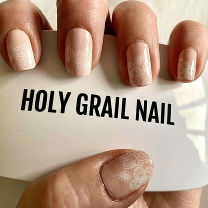 Holy Grail Nail Non-UV Nail Wraps Pink Mandala - Holy Classics (Non-UV Nail Wraps)