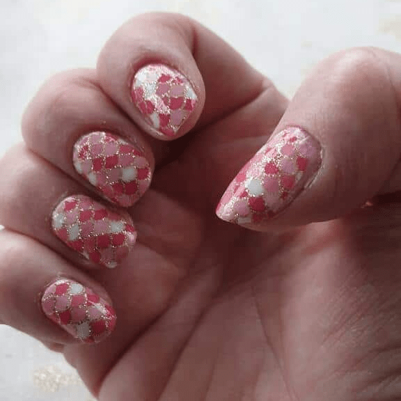 Holy Grail Nail Non-UV Nail Wraps Pink Shells - Holy Classics (Non-UV Nail Wraps)
