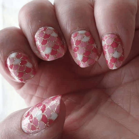 Holy Grail Nail Non-UV Nail Wraps Pink Shells - Holy Classics (Non-UV Nail Wraps)