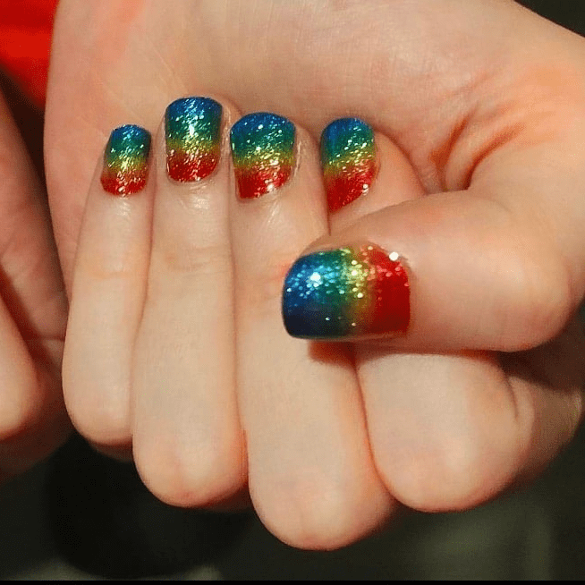 Holy Grail Nail Non-UV Nail Wraps Pride (Glitter) - Holy Classics (Non-UV Nail Wraps)