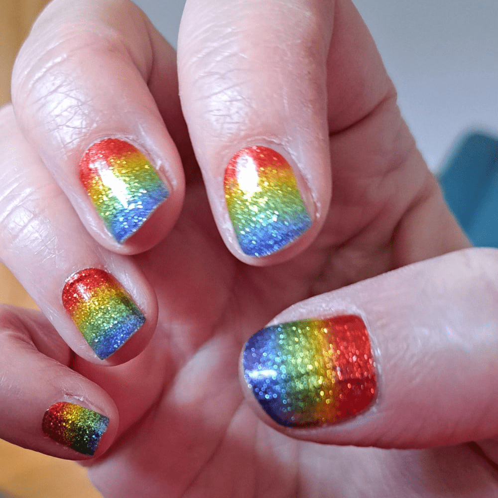 Holy Grail Nail Non-UV Nail Wraps Pride (Glitter) - Holy Classics (Non-UV Nail Wraps)