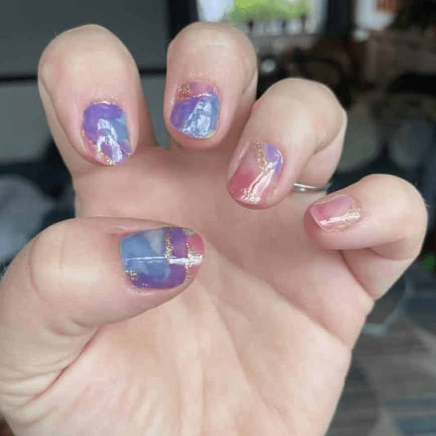 Holy Grail Nail Non-UV Nail Wraps Pyroclastic (Glitter) - Holy Classics (Non-UV Nail Wraps)