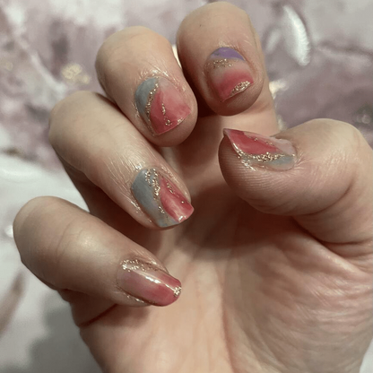 Holy Grail Nail Non-UV Nail Wraps Pyroclastic (Glitter) - Holy Classics (Non-UV Nail Wraps)