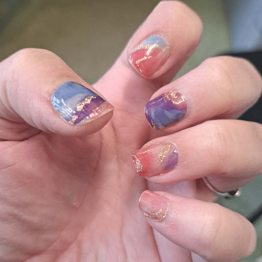Holy Grail Nail Non-UV Nail Wraps Pyroclastic (Glitter) - Holy Classics (Non-UV Nail Wraps)