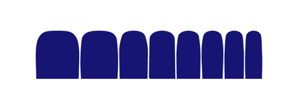 Holy Grail Nail Non-UV Nail Wraps Royal Blue - Holy Classics (Non-UV Pedi Wraps)