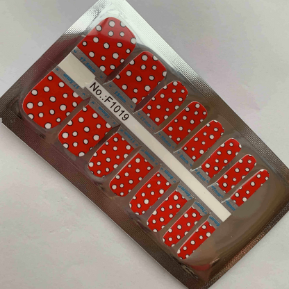 Holy Grail Nail Non-UV Nail Wraps Spot the Dot - Holy Classics (Non-UV Pedi Wraps)