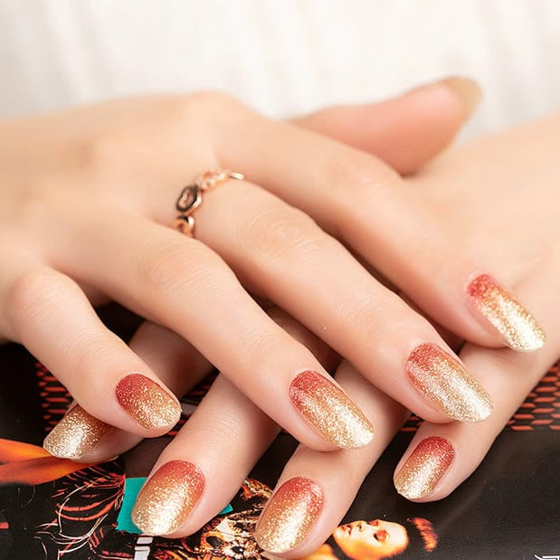 Holy Grail Nail Non-UV Nail Wraps Sunset Sparkle - Holy Classics (Non-UV Nail Wraps)