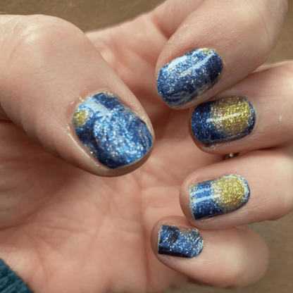 Holy Grail Nail Non-UV Nail Wraps VVG (Glitter) - Holy Classics (Non-UV Nail Wraps)
