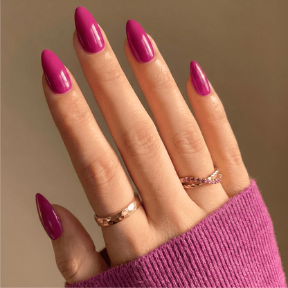 Holy Grail Nail press on High Heels & Chaos - Soft Gel Press Ons (Short Almond)