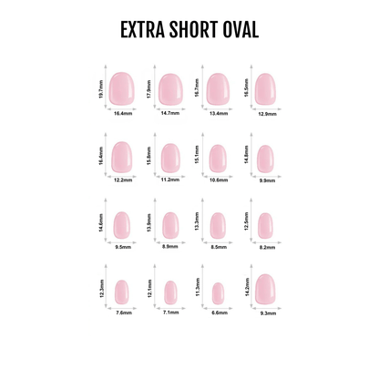 Holy Grail Nail press on Nude