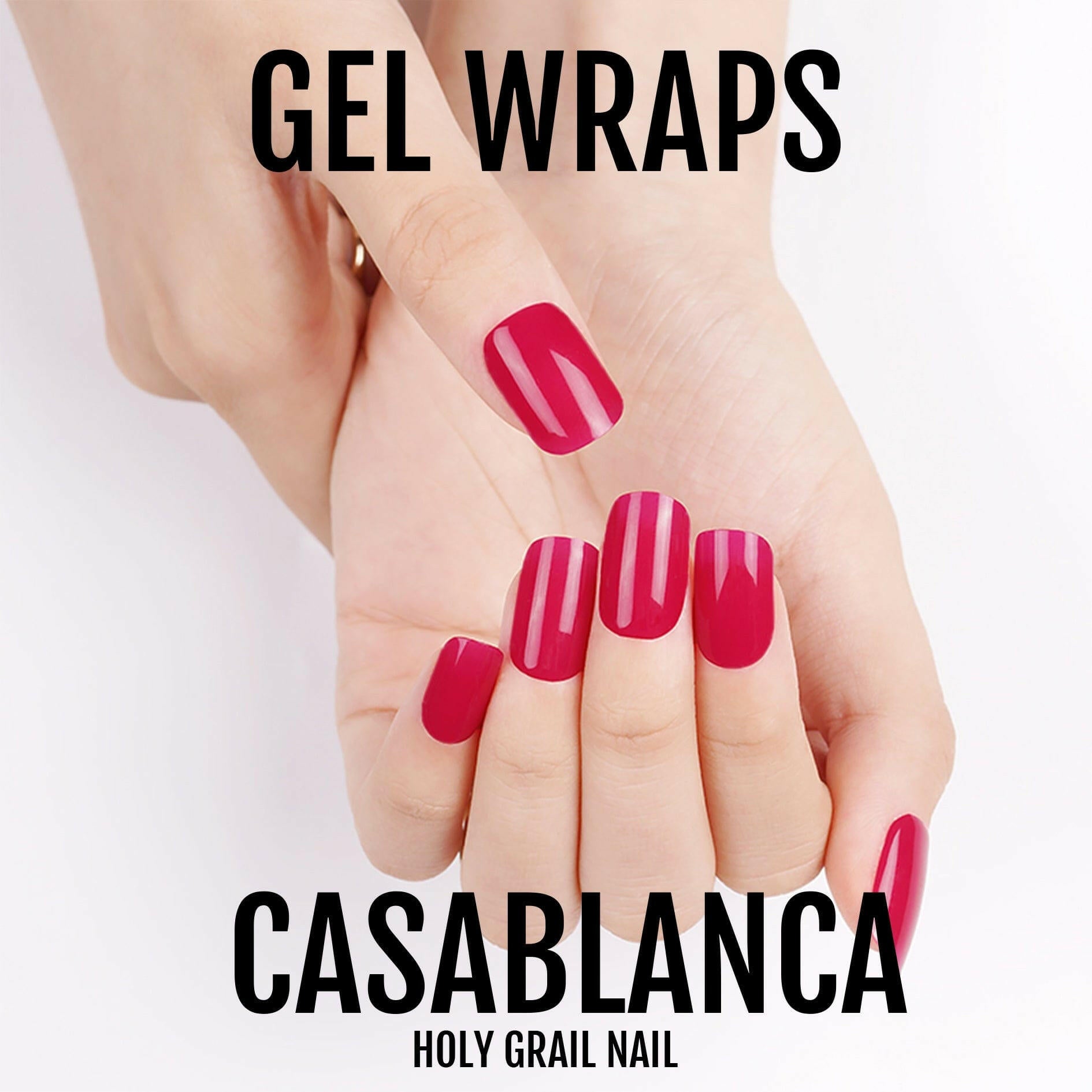 Holy Grail Nail Semi-Cured Gels Casablanca - Gels, Pink Raspberry Gels, Holy Gels