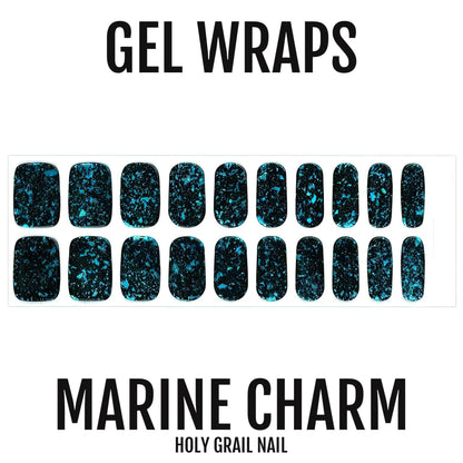 Holy Grail Nail Semi-Cured Gels Marine Charm - Gels, Blue Nightfall Gels, Holy Gels