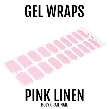 Holy Grail Nail Semi-Cured Gels Pink Linen - Gels, Bubblegum Gel, Hello Nails